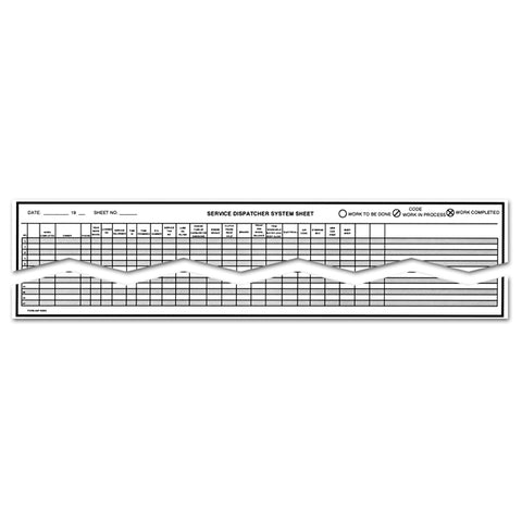 Route Sheet - SDSS - 47 Line, 17" x 22" 50 Per Pad - Independent Dealer Services