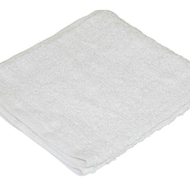 Shop Towels - White Terry Cloth - 14" x 17" - Qty 12 - Independent Dealer Services