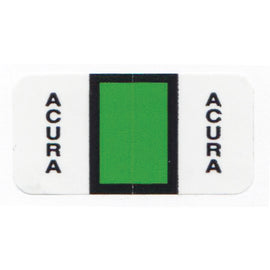 Color-Code Ring Book, Make Specific - Pkg. of 270 labels - Independent Dealer Services