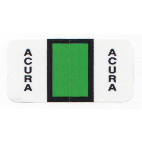 Color-Code Ring Book, Make Specific - Pkg. of 270 labels - Independent Dealer Services