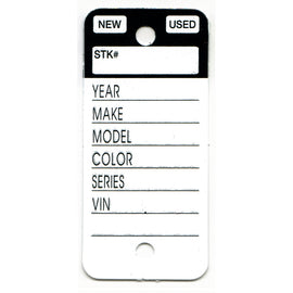 Top Stripe Key Tags, Form #225 - Qty 250 - Independent Dealer Services