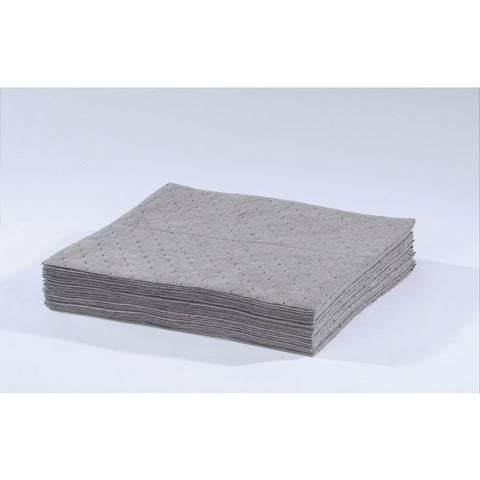 Univ Gray Meltblown Sonic Bonded Pads - 15" x 18" - Qty. 100/Case - Independent Dealer Services