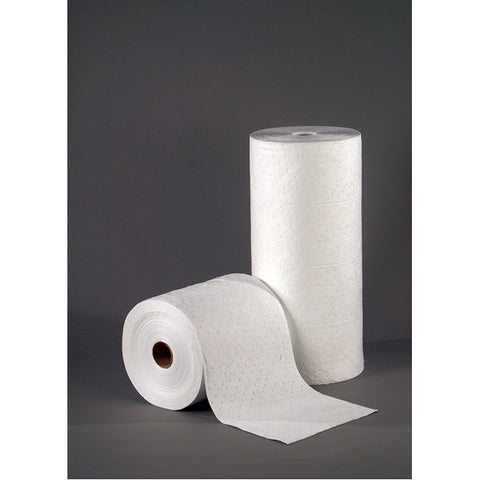 Oil Only White Meltblown Sonic Bonded Roll - 30" x 150' - Qty. 1 Roll - Independent Dealer Services