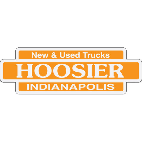 White Reflective Auto Stickers - Custom - Style D- Qty. 1 - Independent Dealer Services