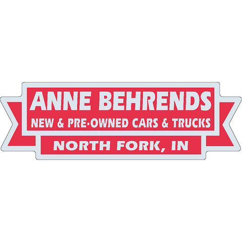 Domed Auto Stickers - Clear- Custom - Style I - Qty. 1. - Independent Dealer Services