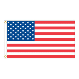 American Flag - Nylon w/Embroidered Stars & Sewn Stripes - Qty. 1 - Independent Dealer Services