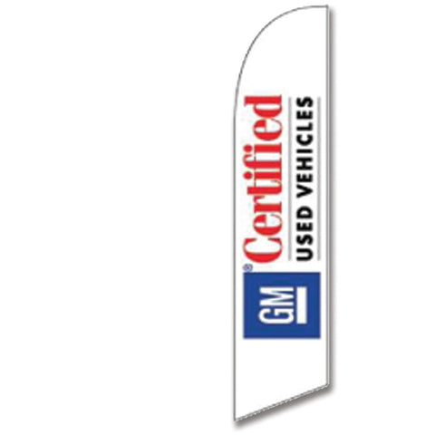 Swooper Banner - GM CERTIFIED - Qty. 1 - Independent Dealer Services