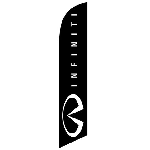 Swooper Banner - INFINITI (BLACK) - Qty. 1 - Independent Dealer Services