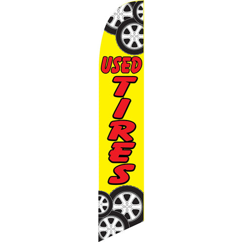 Swooper Banner - USED TIRES - Qty. 1 - Independent Dealer Services