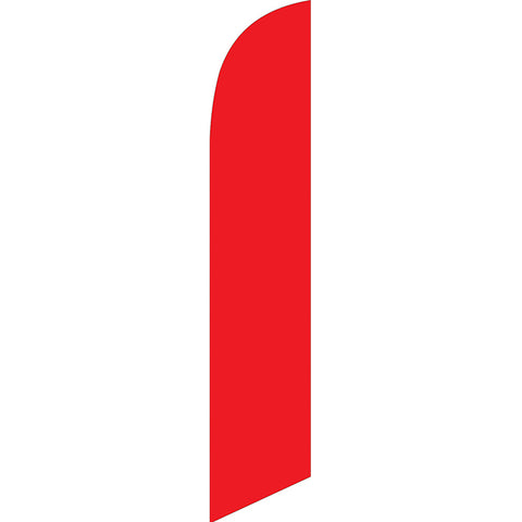 Swooper Banner - SOLID RED - Qty. 1 - Independent Dealer Services