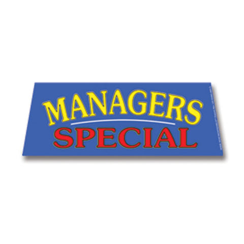 Windshield Banner - Managers Special - Qty. 1 - Independent Dealer Services