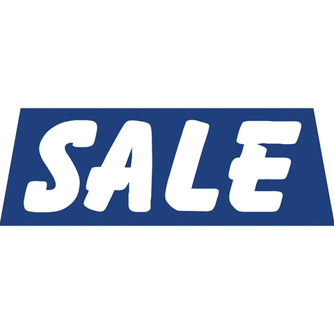 Windshield Banner - Sale Blue with White Letters - Qty. 1 - Independent Dealer Services