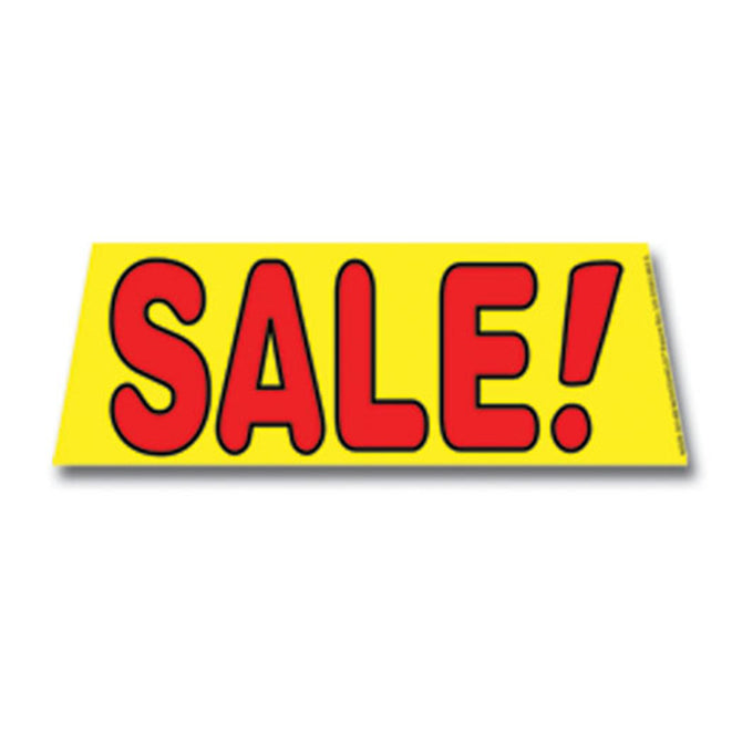 Windshield Banner - Sale Yellow - Qty. 1 - Independent Dealer Services