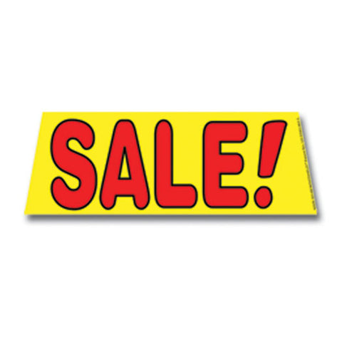 Windshield Banner - Sale Yellow - Qty. 1 - Independent Dealer Services