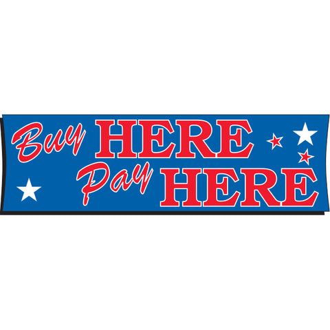 Banner - 3' X 10' - Qty. 1 - Independent Dealer Services