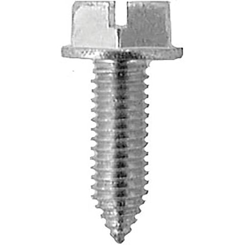 License Plate Screw Slotted Hex Washer Head - Metric - 13mm X 10mm Qty. 50 - Independent Dealer Services