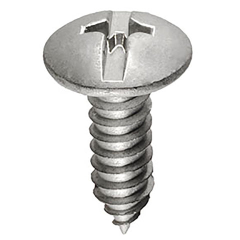 License Plate Screw Duo Drive Truss Head - American - #14 X 3/4" Qty. 50 - Independent Dealer Services