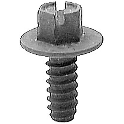 License Plate Screw Slotted Hex Washer Head - Amer - #14 X 5/8" Qty. 50 - Independent Dealer Services