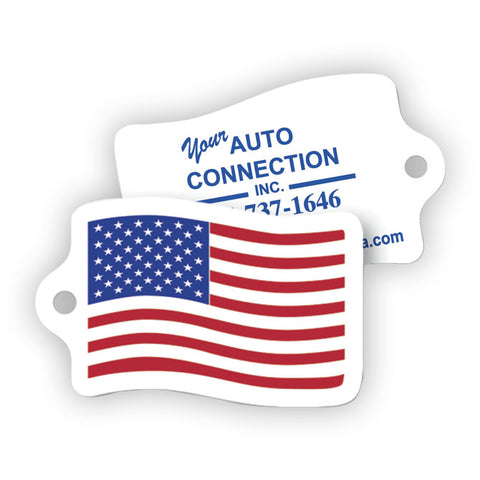 Punchable Key Fob - Custom - Style F - Qty. 1 - Independent Dealer Services