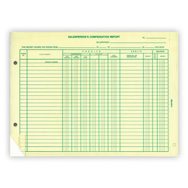 Salesperson's Compensation Report - DSA-231N - Pack of 50 - Independent Dealer Services