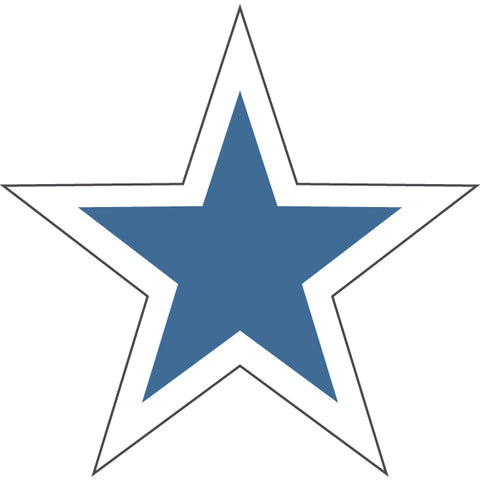 Window Sticker - Star - 5" - Qty. 12 - Independent Dealer Services