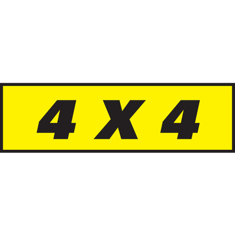 Yellow & Black Slogan - Qty. 12 - Independent Dealer Services