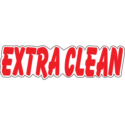 Red & White Die Cut Slogan - Qty. 12 - Independent Dealer Services