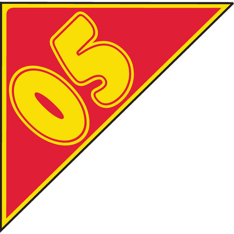 Window Sticker - Auto Angles - Yellow & Red - Qty. 12 - Independent Dealer Services