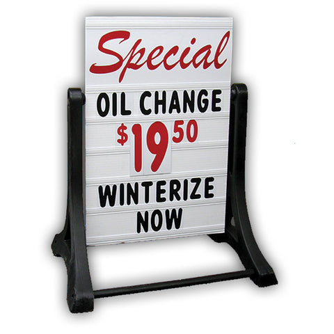 Deluxe Swinger Sidewalk Sign Kit - 2 sided - Qty. 1 - Independent Dealer Services