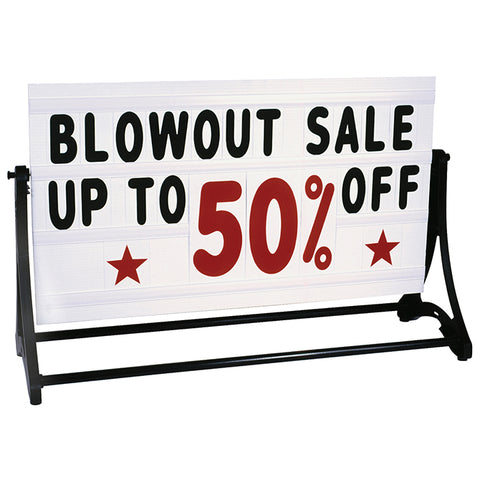 Cartop Changeable Message Sign Kit - 2 sided - Qty. 1 - Independent Dealer Services
