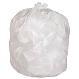 Trash Bags - 13 Gallon White - 23-1/2" x 31" - Qty. 54 (GCPCR-61) - Independent Dealer Services