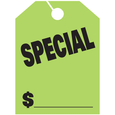 Hang Tags - Special - Large - Qty. 50 - Independent Dealer Services