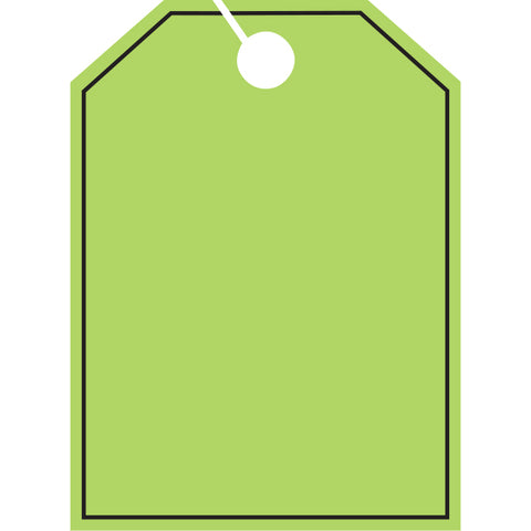 Hang Tags - Blank with Black Frame - Large - Qty. 50 - Independent Dealer Services