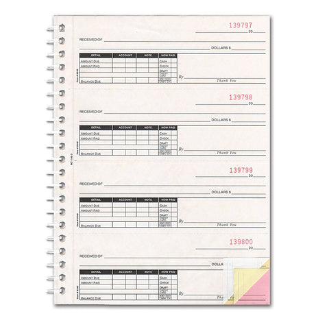 Cash Receipt Book - NC-146-2 - 2 Part, 200 per Book - Qty. 1 - Independent Dealer Services