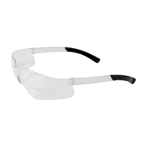 Safety Glasses - Flexible Rubber -Tipped Temple, 12 pairs; Qty. 1 Box - Independent Dealer Services