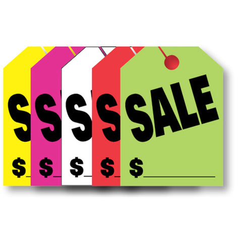 Hang Tags - Sale - Large - Qty. 50 - Independent Dealer Services