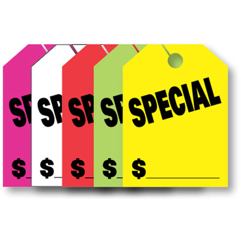 Hang Tags - Special - Large - Qty. 50 - Independent Dealer Services