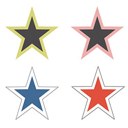 Window Sticker - Star - 5" - Qty. 12 - Independent Dealer Services