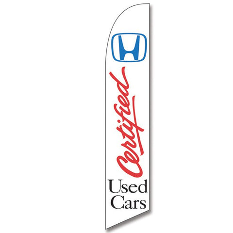 Swooper Banner - HONDA CERTIFIED - Qty. 1 - Independent Dealer Services