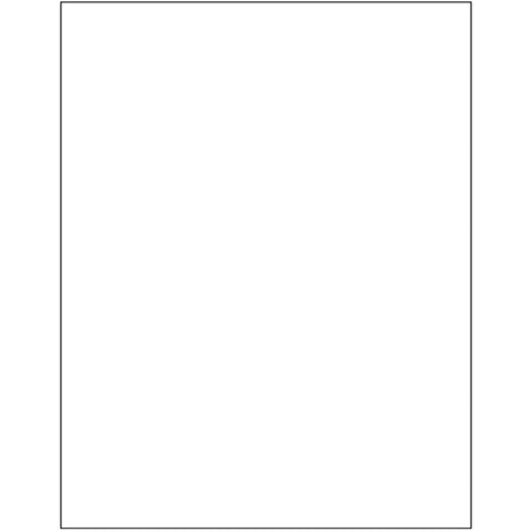 Floor Mat - Paper Plain White - 50#, Box of 500. - Independent Dealer Services