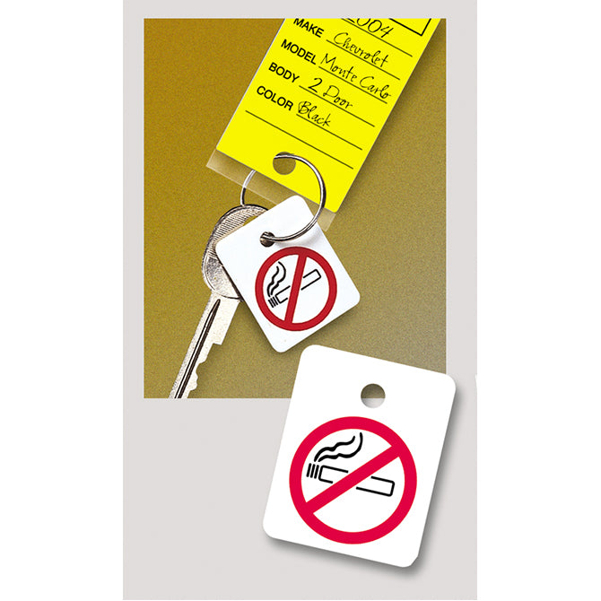 Key Fob - No Smoking Reminder for Key Ring  - Qty. 250 - Independent Dealer Services