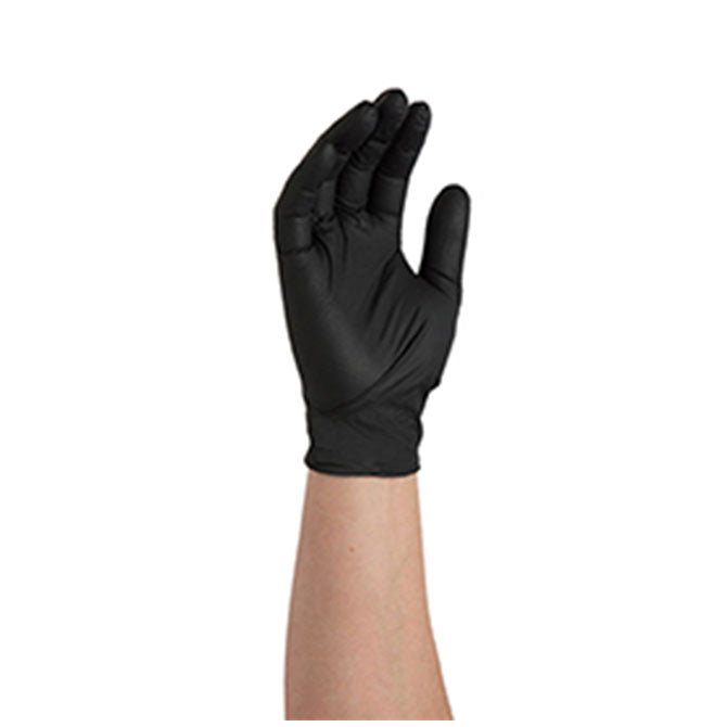 Black Nitrile Gloves - Powder Free - Independent Dealer Services