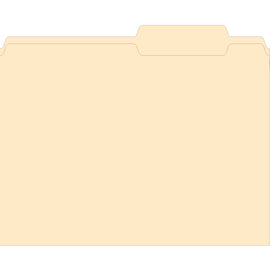 3 Tab File Folder - Plainty. 100 per Box - Independent Dealer Services