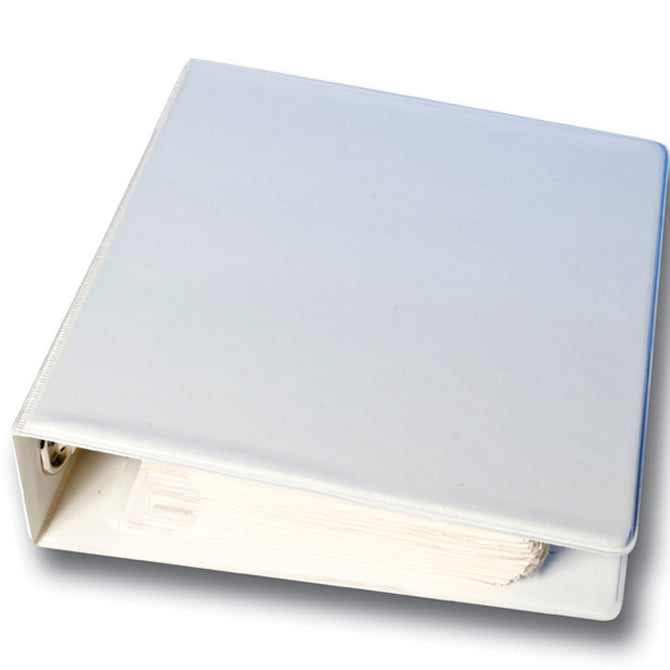 Vinyl Binder for Ring Book Color-Code Items (White) - Independent Dealer Services