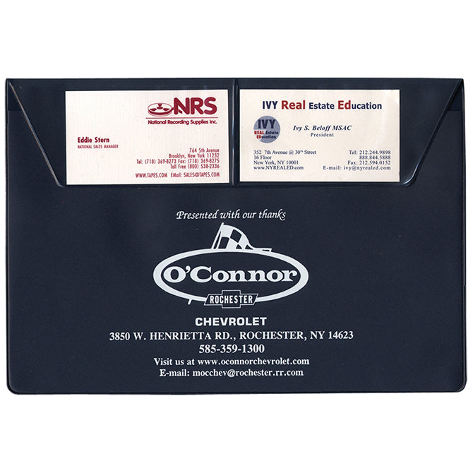 Vinyl Document Wallet - Standard - Custom - Qty. 1 - Independent Dealer Services