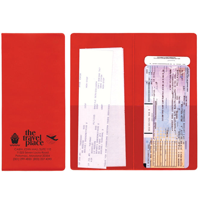 Vinyl Booklet Style Holder - Custom - Qty. 1 - Independent Dealer Services