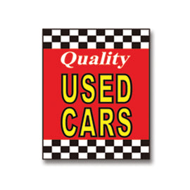 Underhood Sign - QUALITY USED CARS - Qty. 1 - Independent Dealer Services