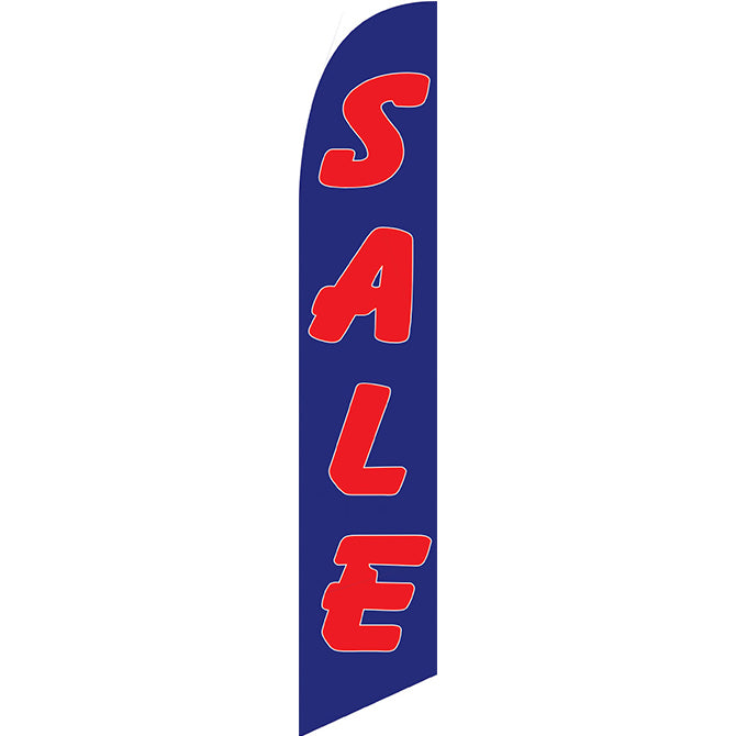 Swooper Banner - SALE (RED LETTER/BLUE BACKGROUND) - Qty. 1 - Independent Dealer Services