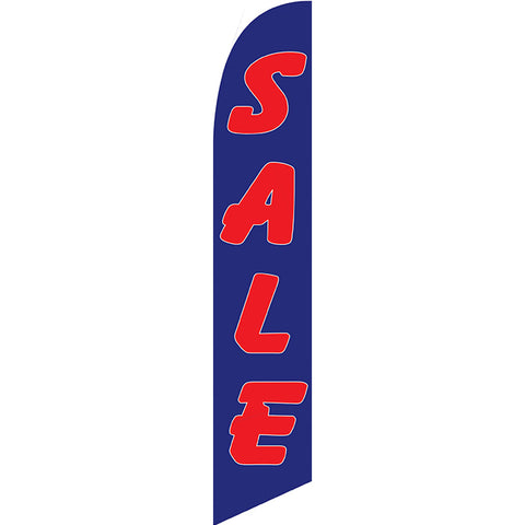 Swooper Banner - SALE (RED LETTER/BLUE BACKGROUND) - Qty. 1 - Independent Dealer Services