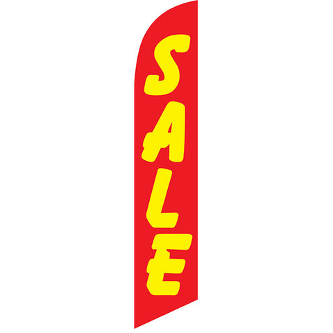 Swooper Banner - SALE (Red/Yellow) - Qty. 1 - Independent Dealer Services